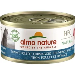 Almo Nature>Futterfreund Almo Nature HFC Cuisine Thunfisch, Huhn und Käse 70g