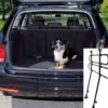 Unterwegs Mit Hund>Futterfreund Auto-Gitter, 85-140 cm/75-110 cm, gewinkelt, schwarz