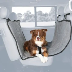 Unterwegs Mit Hund>Futterfreund Auto-Schondecke 1,45×1,60 m, hellgrau/schwarz
