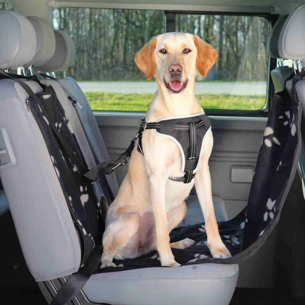 Unterwegs Mit Hund>Futterfreund Auto-Schondecke, 0,5×1,45 m, schwarz/beige