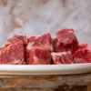 Barfgold>Futterfreund Barfgold Ziegenmuskelfleisch, durchwachsen, gewürfelt 1000g