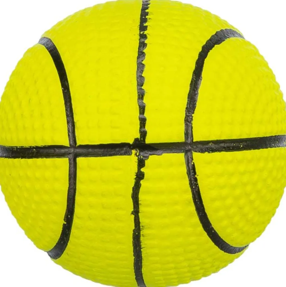 Sommer|Spielzeug>Futterfreund Basketball, lime, 4,5 cm