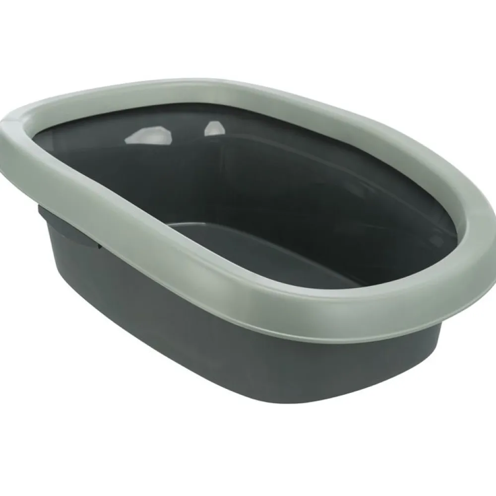 Katzentoiletten>Futterfreund Be Eco Katzentoilette Carlo, anthrazit/grau-grün