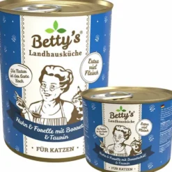 Betty'S Landhausküche>Futterfreund Betty's Landhausküche Dose Huhn, Forelle + Borretschöl
