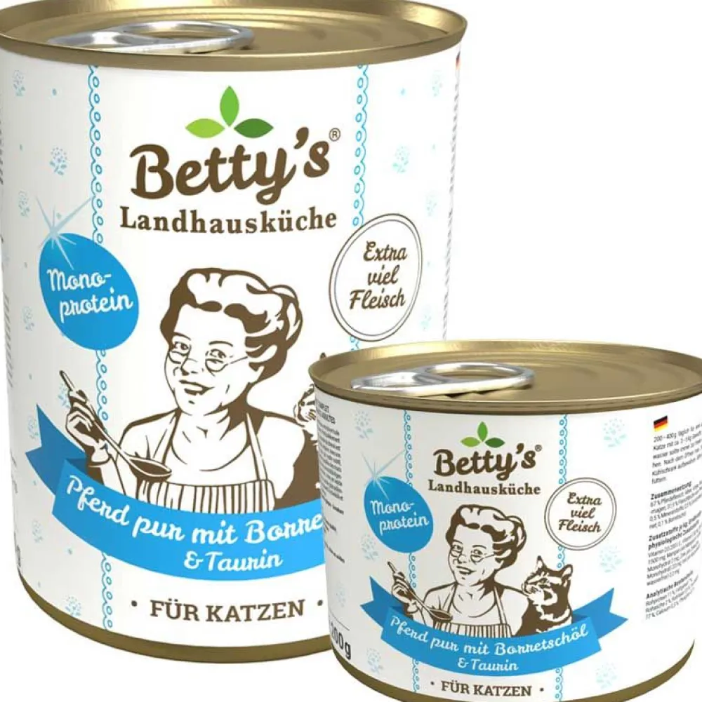 Betty'S Landhausküche>Futterfreund Betty's Landhausküche Dose Pferd PUR + Borretschöl