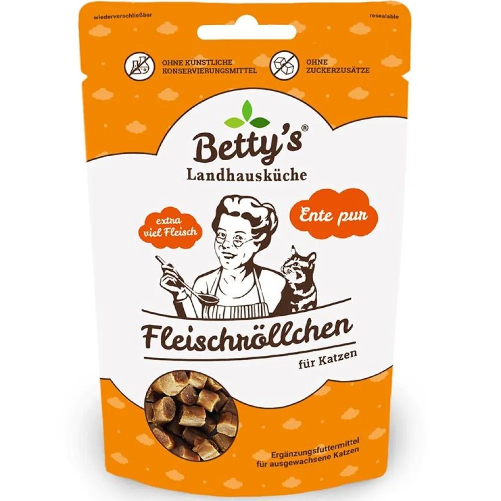 Betty'S Landhausküche|Betty'S Landhausküche>Futterfreund Betty's Landhausküche Snack - Fleischröllchen Ente pur 50g
