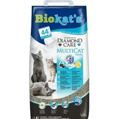 Katzenstreu>Futterfreund Biokats Diamond Care MultiCat Fresh 8 Liter