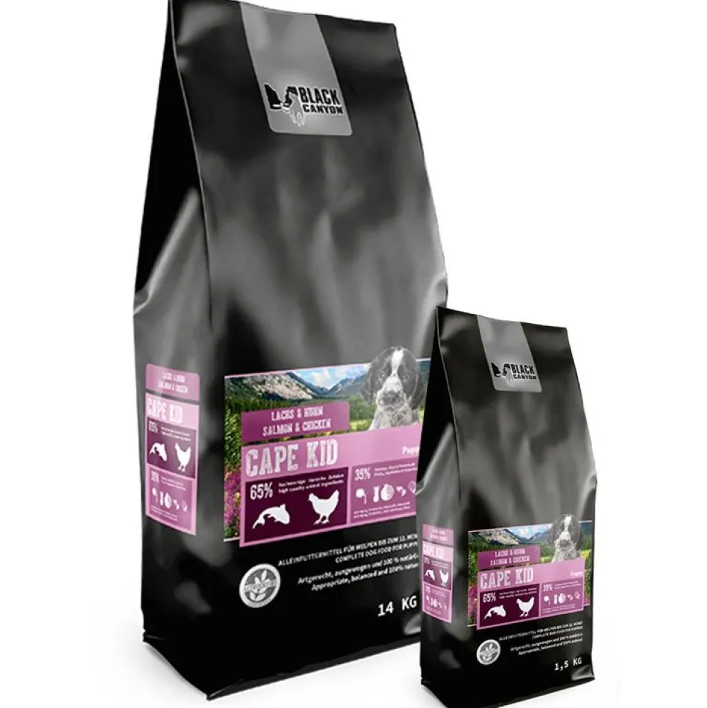 Black Canyon>Futterfreund Black Canyon WELPE Cape Kid Lachs & Huhn