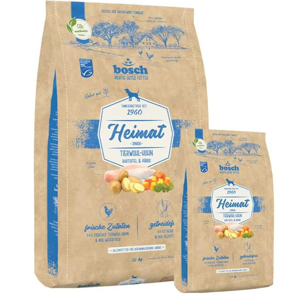 Bosch Heimat>Futterfreund Bosch Heimat Junior mit frischem Tierwohl-Huhn