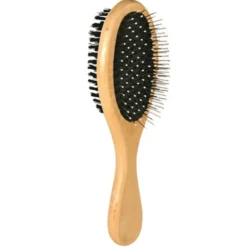 Bürsten & Kämme|Katzenpflege & Hygiene>Futterfreund Bürste, Holz, beidseitig, 6x21 cm
