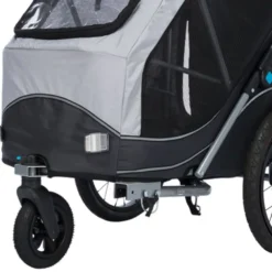 Unterwegs Mit Hund>Futterfreund Buggy-Frontrad für Fahrrad-Anhänger