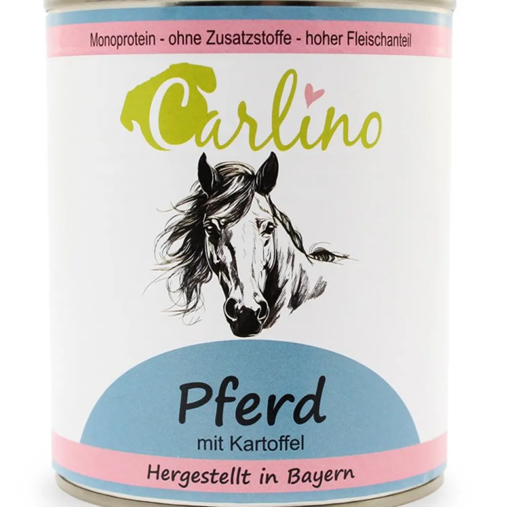 Carlino>Futterfreund Carlino Menü - Pferd mit Kartoffel