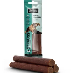 Strauß|Chewies>Futterfreund Chewies Hundezigarren Strauß und Beeren 75g