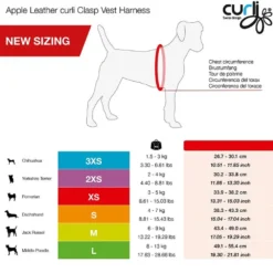 Halsbänder, Leinen & Geschirre>Futterfreund Curli Geschirr Apple Leather, schwarz