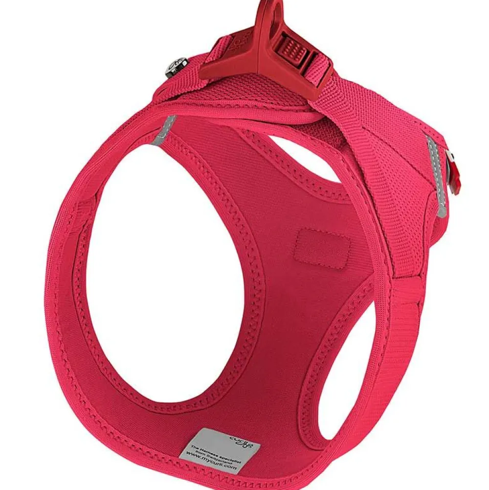 Halsbänder, Leinen & Geschirre>Futterfreund Curli Geschirr Vest Air-Mesh Clasp, rot