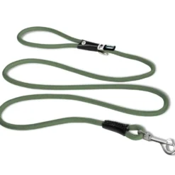 Halsbänder, Leinen & Geschirre>Futterfreund Curli Stretch Comfort Leine, moss