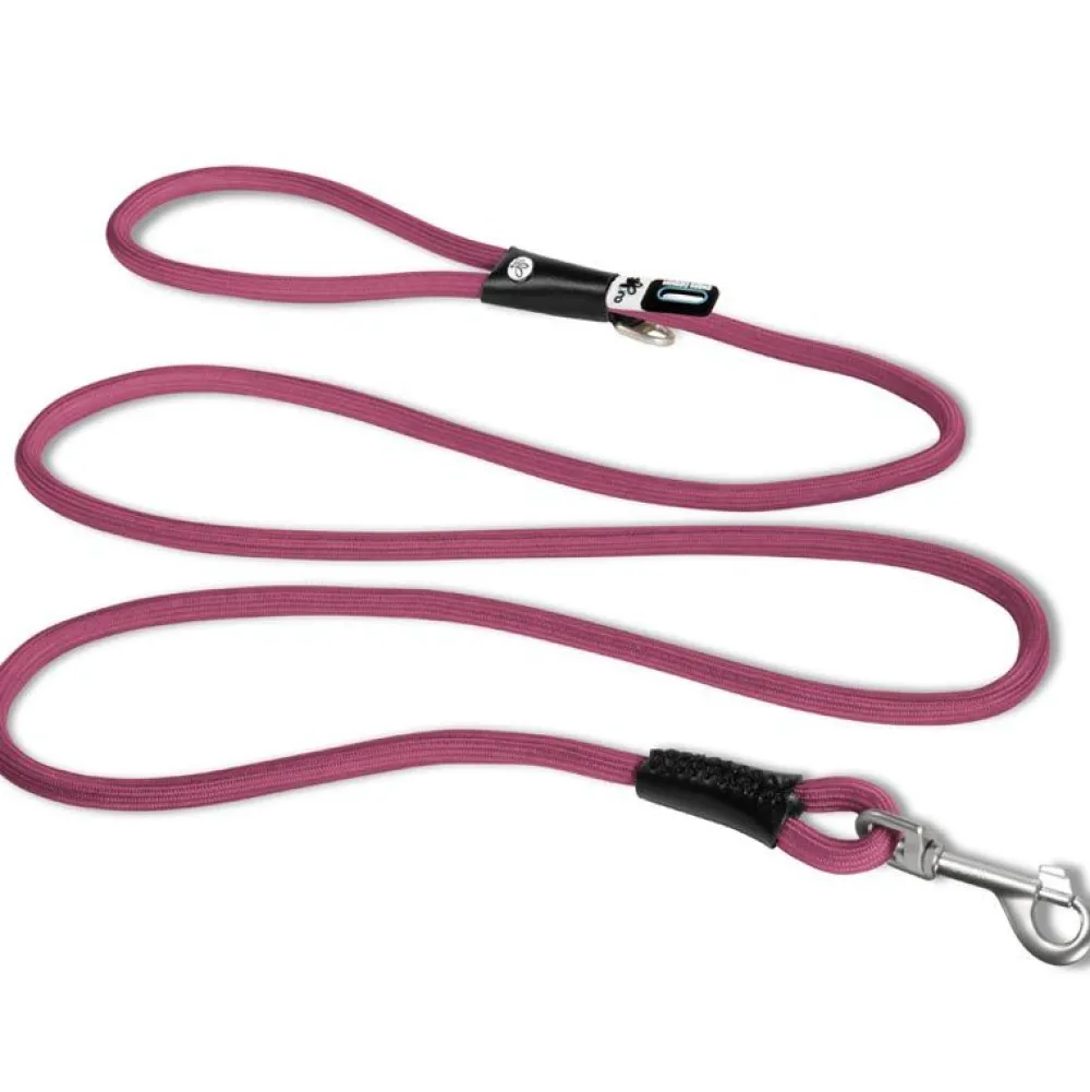 Halsbänder, Leinen & Geschirre>Futterfreund Curli Stretch Comfort Leine, Ruby