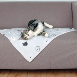 Katzen Schlafplatz>Futterfreund Decke Mimi, 70 x 50 cm, grau