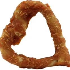 Geflügel|Zahnpflege>Futterfreund Denta Fun Chicken Heart, 14 cm, 125g