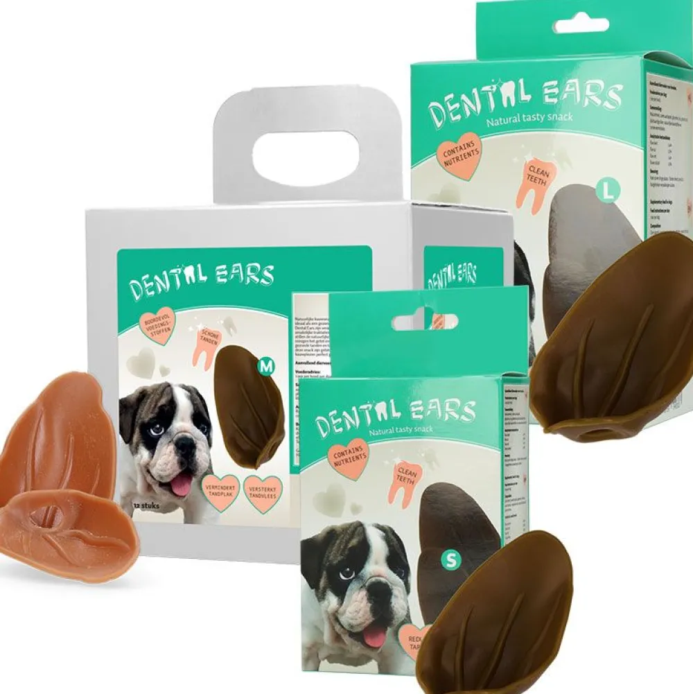 Geflügel|Zahnpflege>Futterfreund Dental Ears Zahnpflege-Kausnack