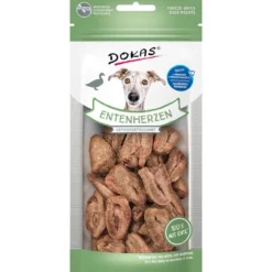 Dokas>Futterfreund Dokas Dog Snack Entenherzen, gefriergetrocknet 22g