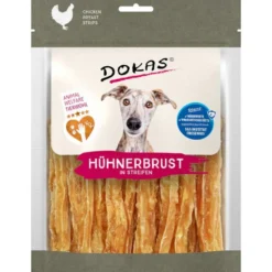 Dokas|Geflügel>Futterfreund Dokas Dog Snack Hühnerbrust in Streifen - Tierwohl 170g