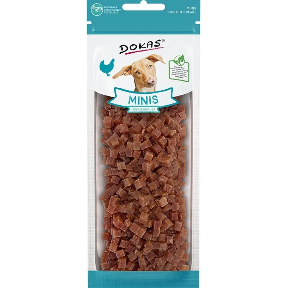 Dokas>Futterfreund Dokas Dog Snack Minis Hühnerbrust 70g
