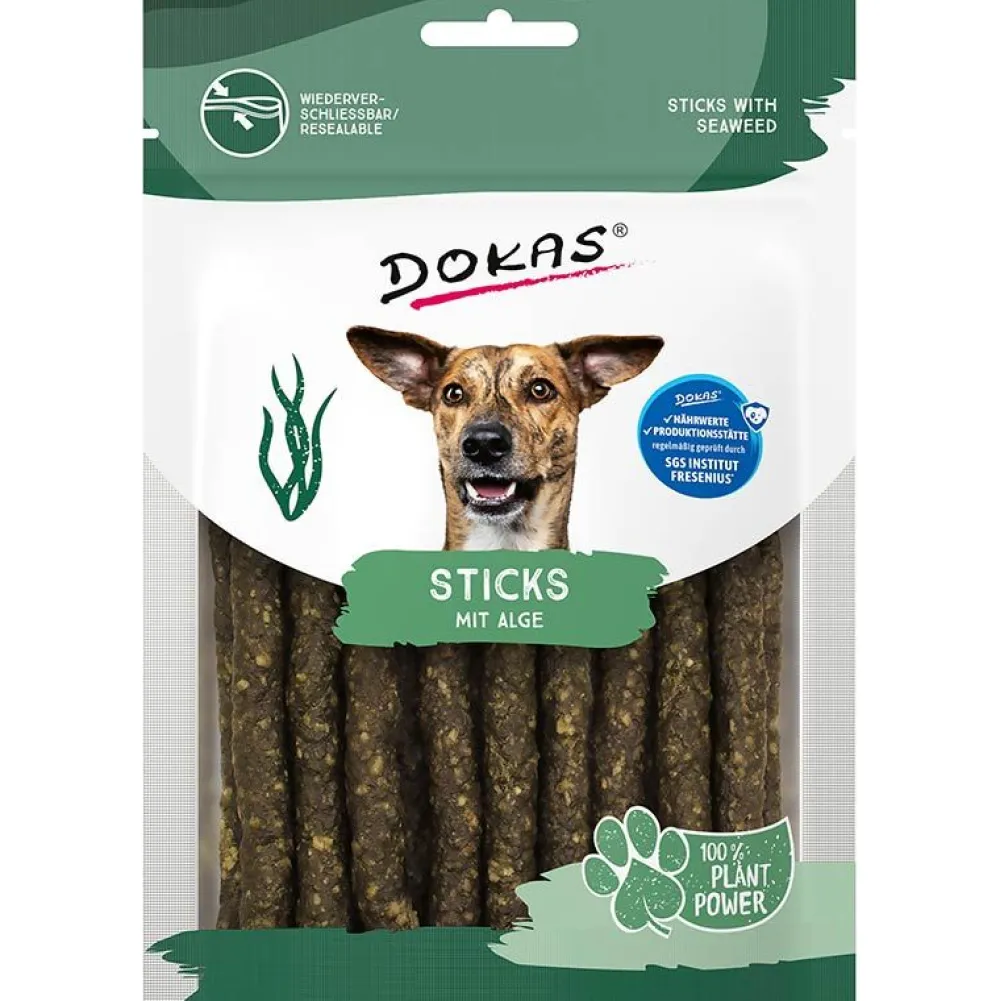 Dokas>Futterfreund Dokas Dog Snack Sticks mit Alge 105g
