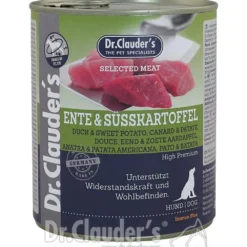 Dr. Clauders>Futterfreund Dr. Clauders Selected Meat Immun Plus Ente+Süßkartoffel 800g