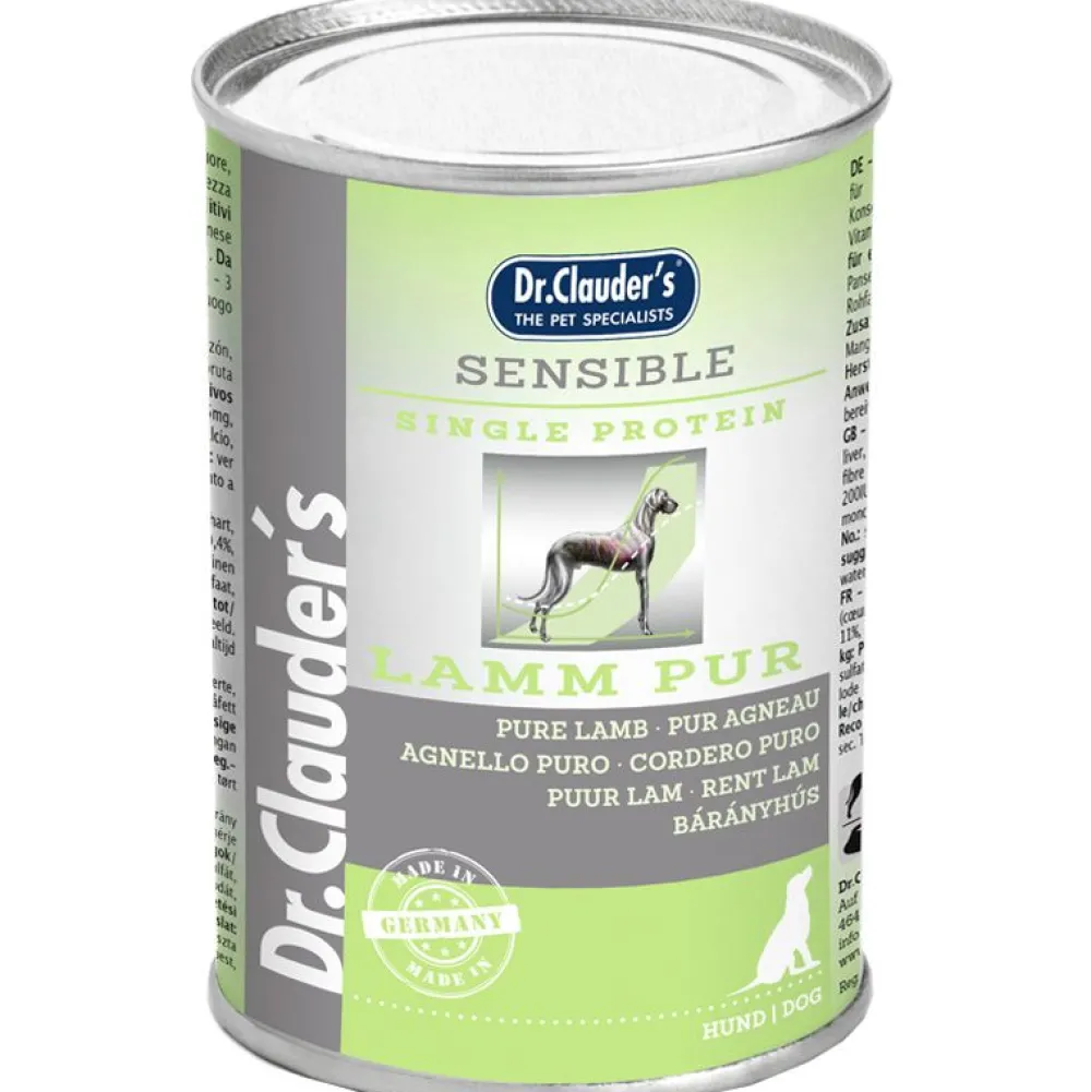Dr. Clauders>Futterfreund Dr. Clauders Selected Meat Sensible Lamm pur 400g