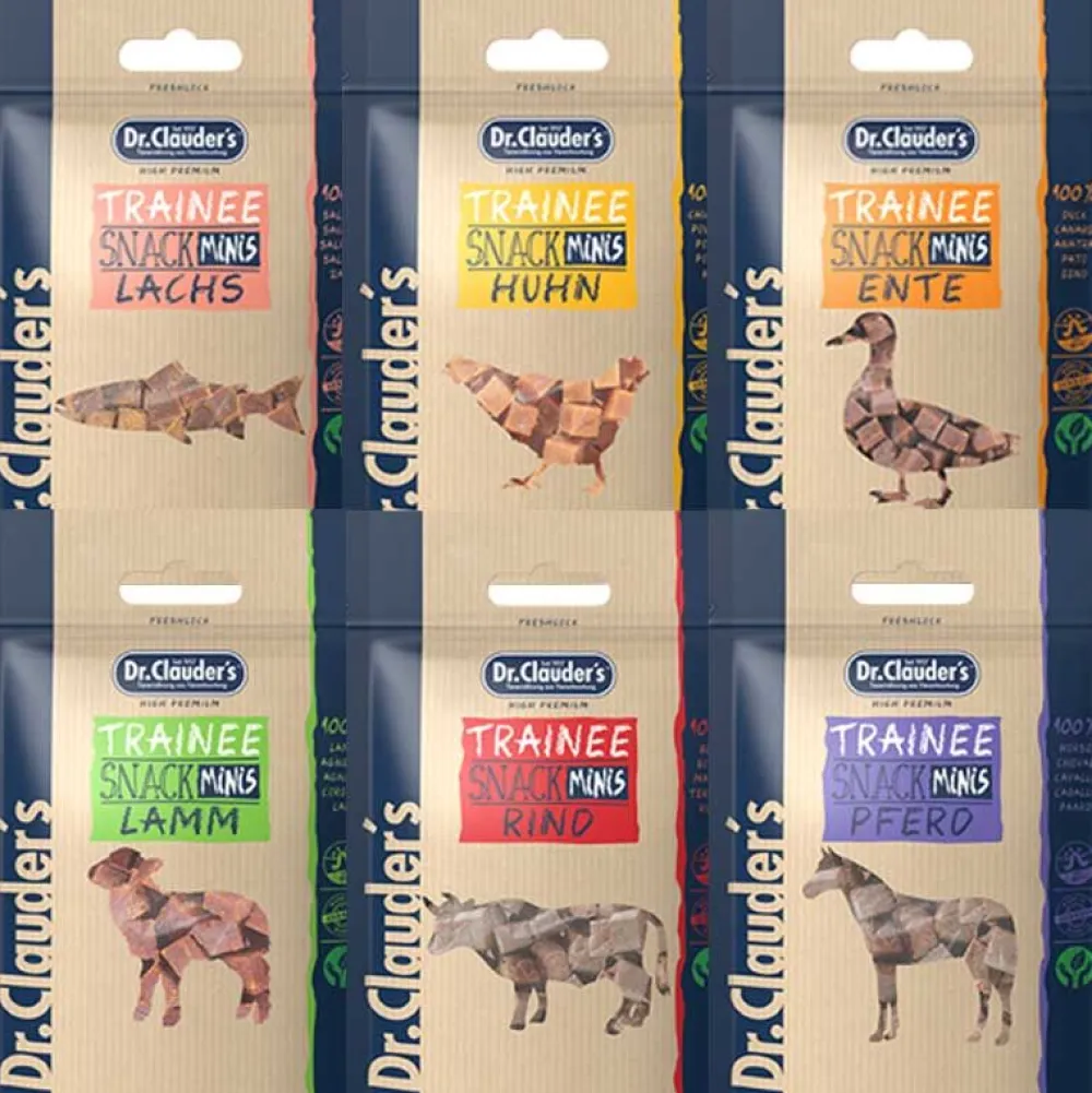 Dr. Clauders|Dr. Clauders>Futterfreund Dr. Clauders Vorteilspack Trainee-Snack Mini 6 x 50g