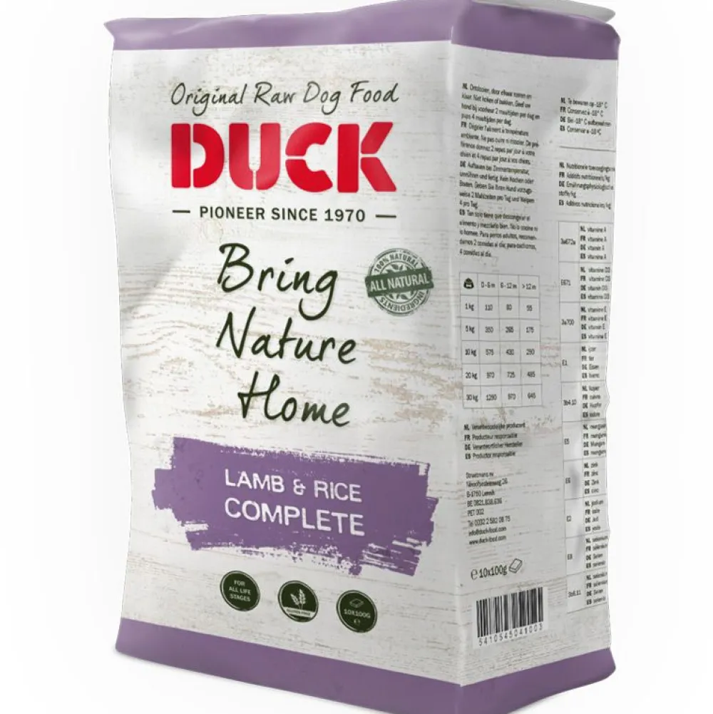 Duck>Futterfreund DUCK Komplett Lamm + Reis 8 kg