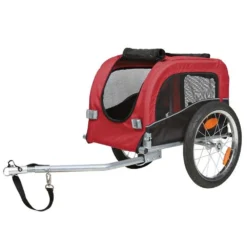 Unterwegs Mit Hund>Futterfreund Fahrrad-Anhänger Gr. S (53x60x60/117cm) bis 10,5 kg