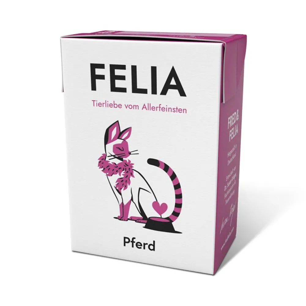 Fred & Felia>Futterfreund FELIA Pferd 190g