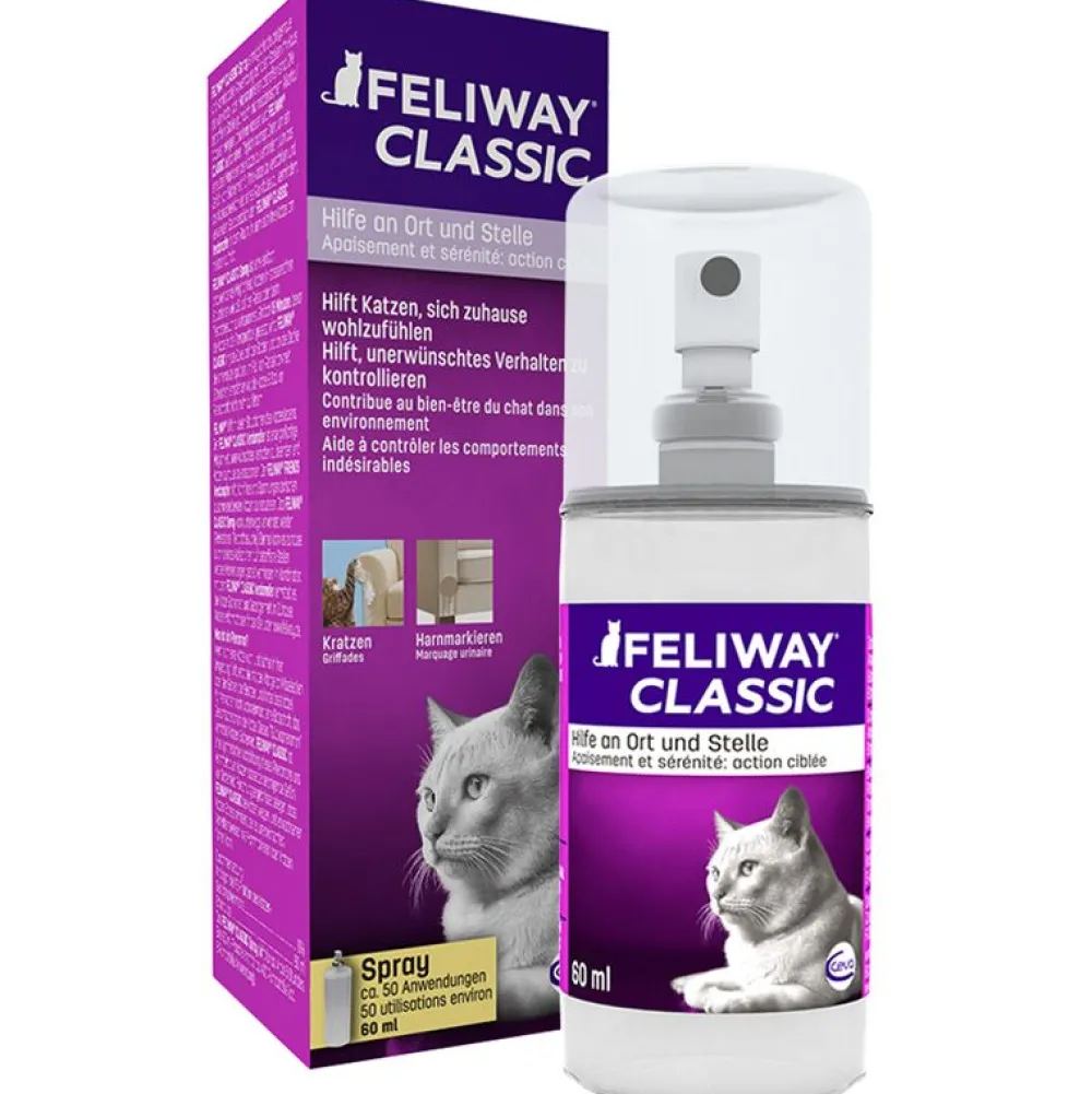 Katzenpflege & Hygiene>Futterfreund FELIWAY Spray Hilfe an Ort und Stelle 60ml