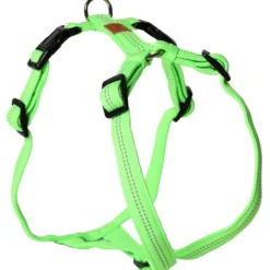 Halsbänder, Leinen & Geschirre>Futterfreund Feltmann Kreuzgeschirr Super Soft, neongrün