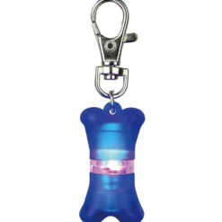 Unterwegs Mit Hund|Katzen Sicherheit & Transport>Futterfreund Flasher für Hunde, 2 x 4 cm, blau