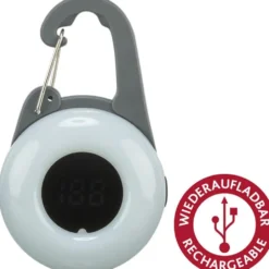 Unterwegs Mit Hund>Futterfreund Flasher USB, 4 x 6,5 cm, grafit