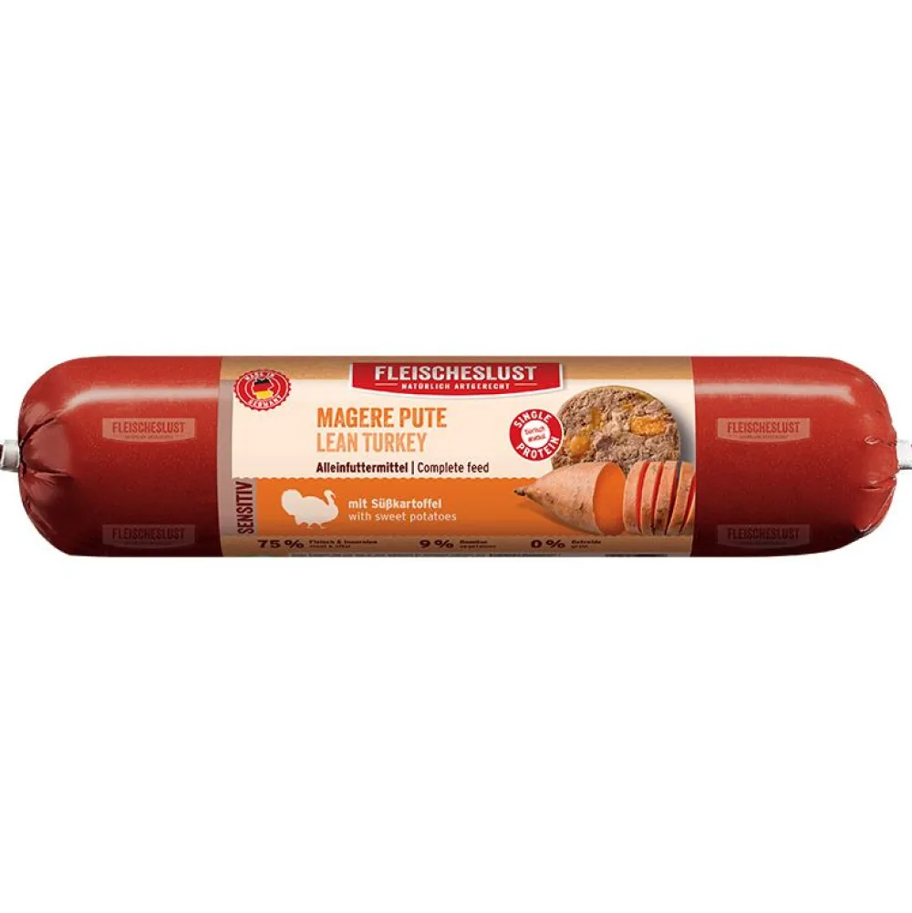 Fleischeslust>Futterfreund Fleischeslust Sensitiv Magere Pute