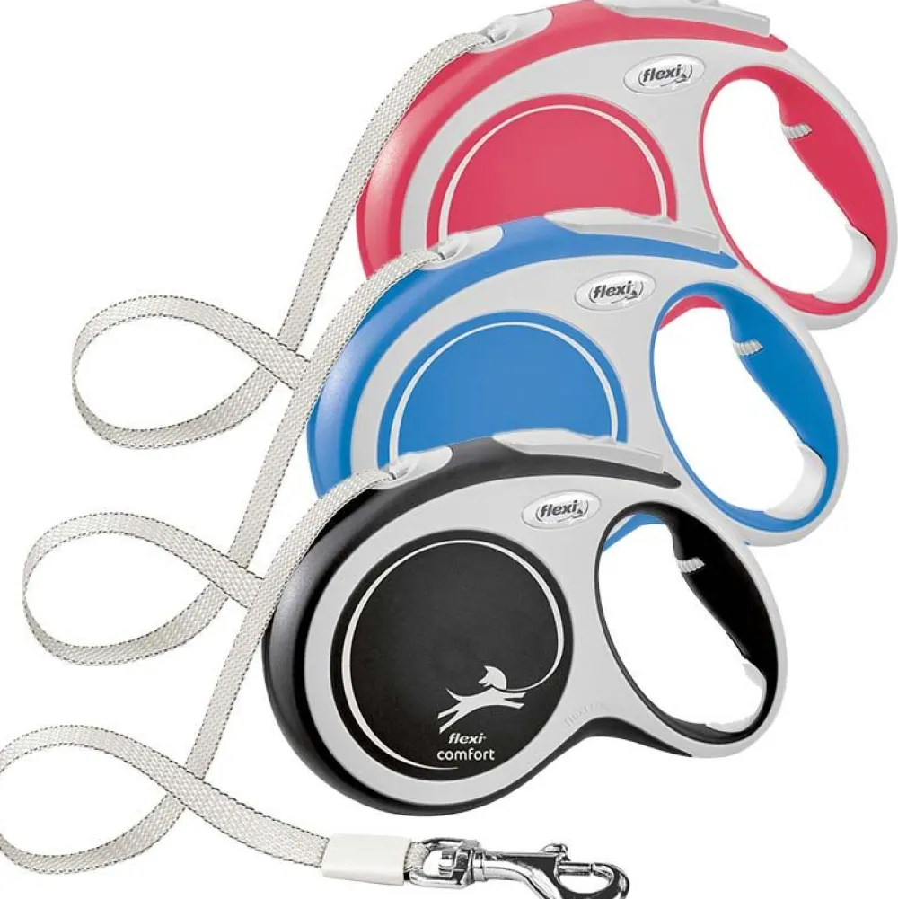 Halsbänder, Leinen & Geschirre>Futterfreund flexi New COMFORT, Gurt, L: 8m, bis 50kg