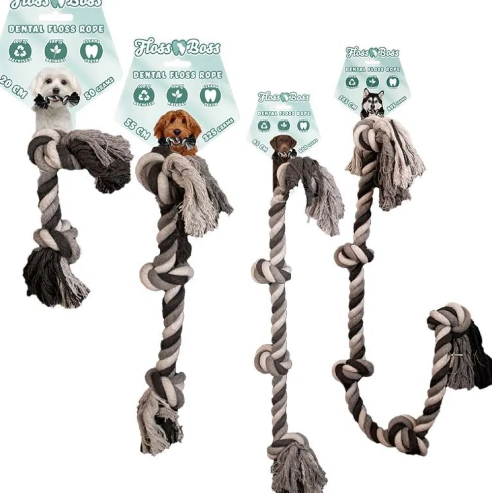Spielzeug>Futterfreund Floss Boss Dental Rope Tau-Spielzeug