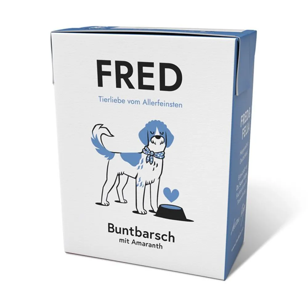 Fred & Felia>Futterfreund FRED Buntbarsch mit Amaranth 390g