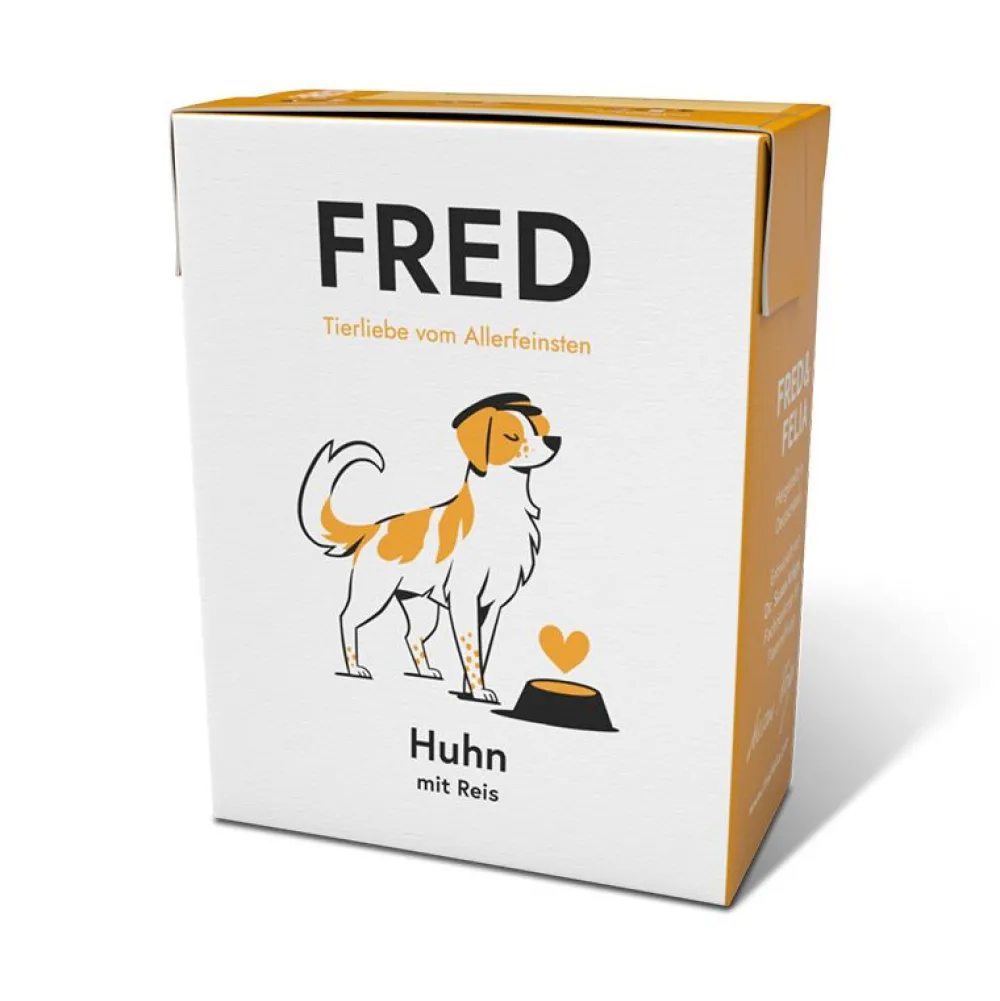 Fred & Felia>Futterfreund FRED Huhn mit Reis