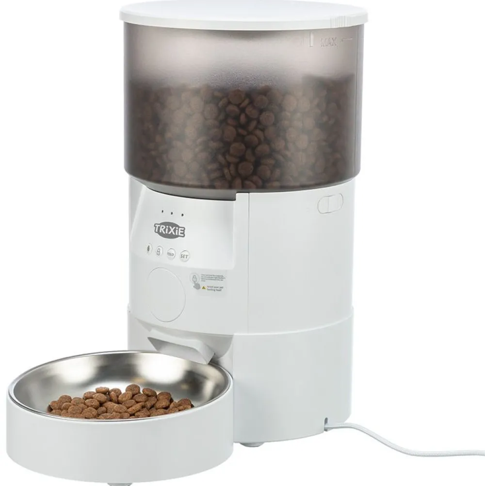 Katzennäpfe|Futternapf>Futterfreund Futterautomat TX-S Smart, 3.0L, weiß