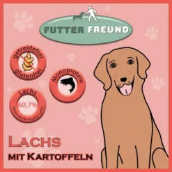 Futterfreund>Futterfreund Trockenfutter Lachs + Kartoffeln