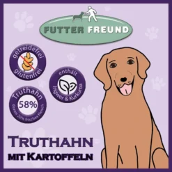 Futterfreund>Futterfreund Trockenfutter Truthahn + Kartoffeln