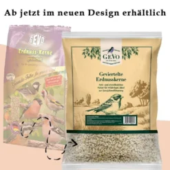 Wildvogelfutter>Futterfreund GEVO Erdnusskerne, geviertelt 1 kg