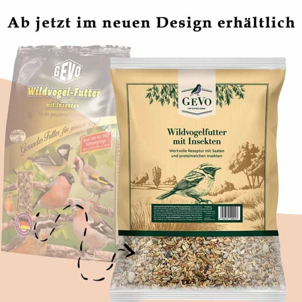 Wildvogelfutter>Futterfreund GEVO Wildvogelfutter mit Insekten 2,5 kg