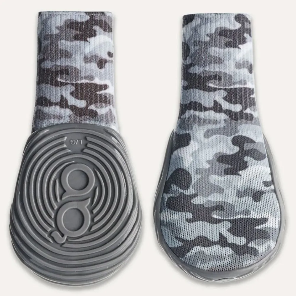 Pfotenpflege|Wundversorgung>Futterfreund Goo-eez Dog Boot Utra, 2 tück, camoufage/grau