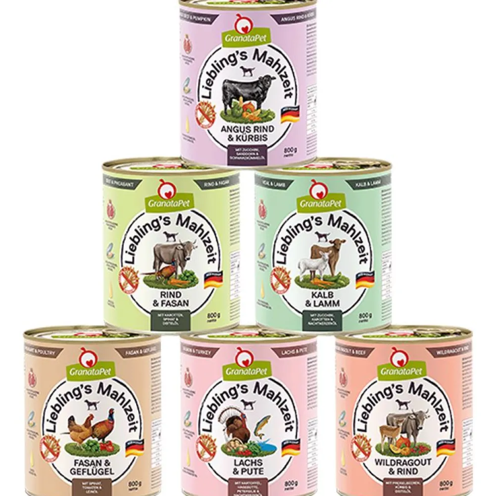 Granatapet>Futterfreund Granatapet Lieblingsmahlzeit Sparpaket 800g
